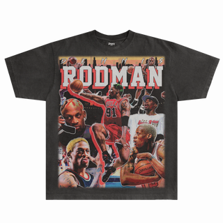 Dennis Rodman Bulls Classic Tee - Greazy Tees