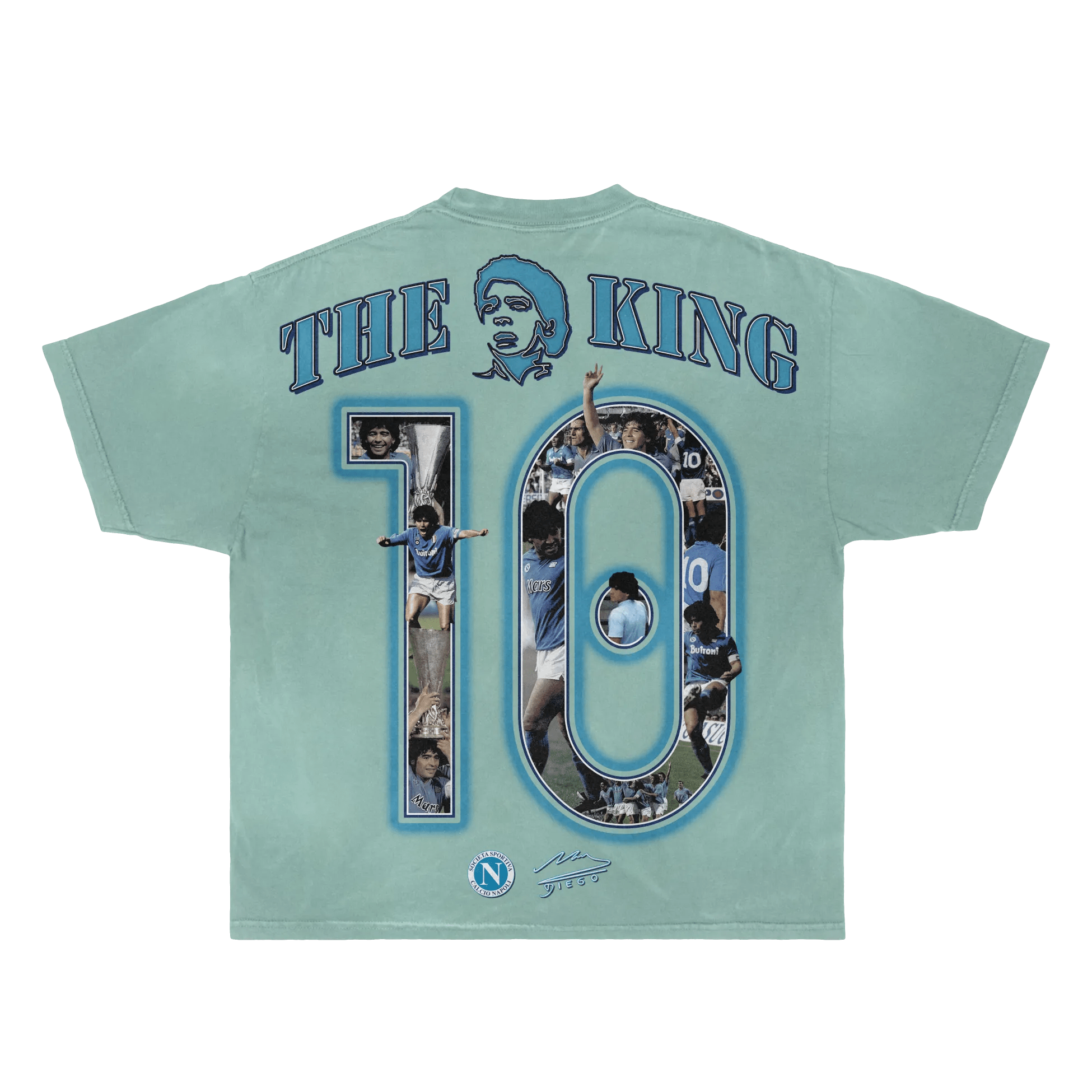 Diego Maradona Tee - Greazy Tees