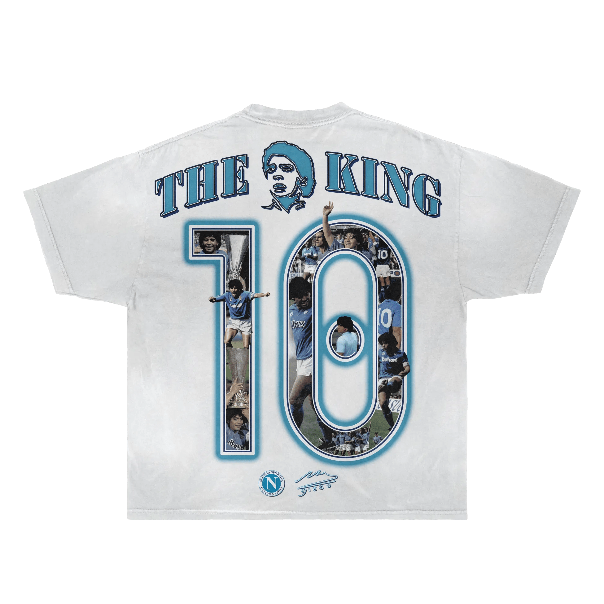 Diego Maradona Tee - Greazy Tees