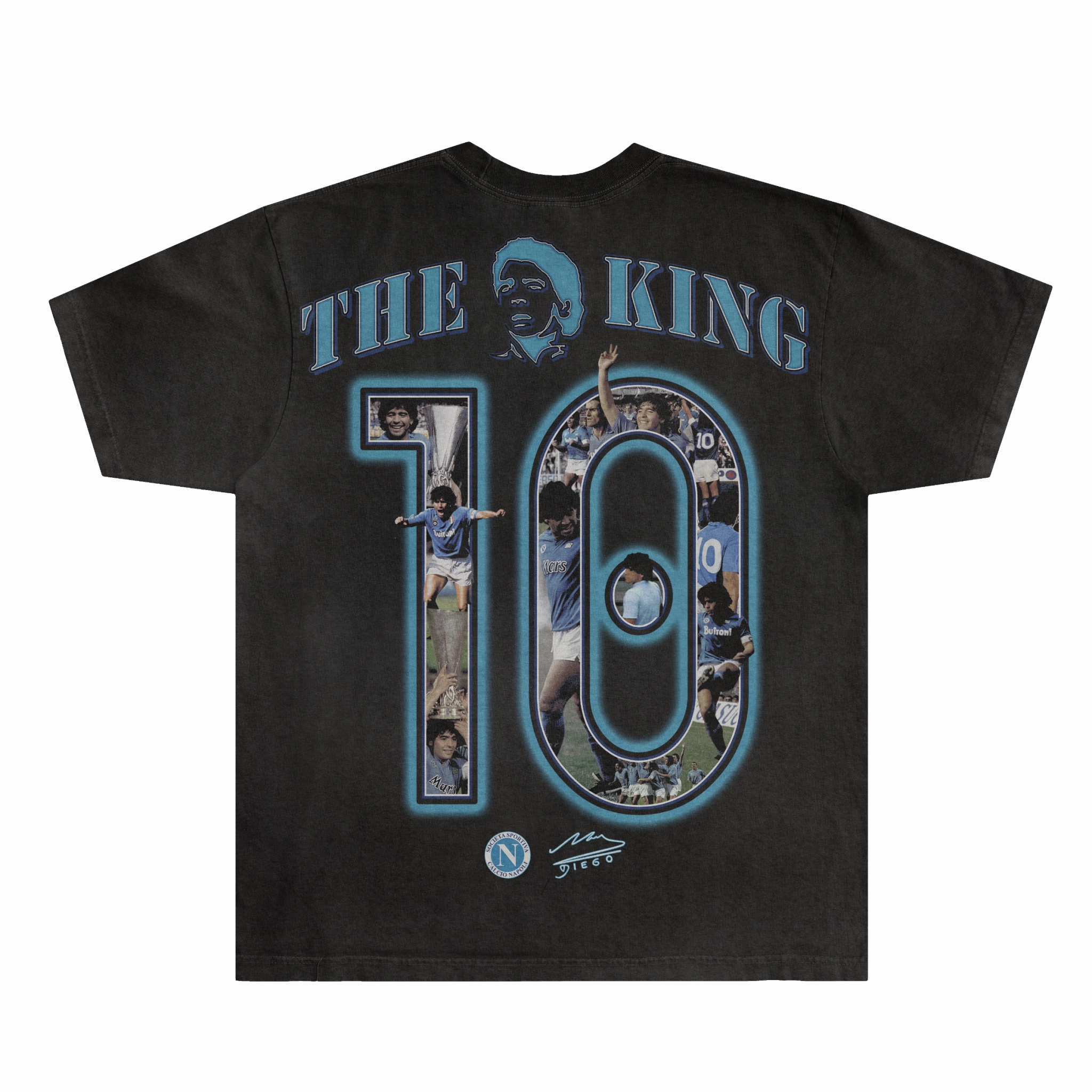 Diego Maradona Tee - Greazy Tees