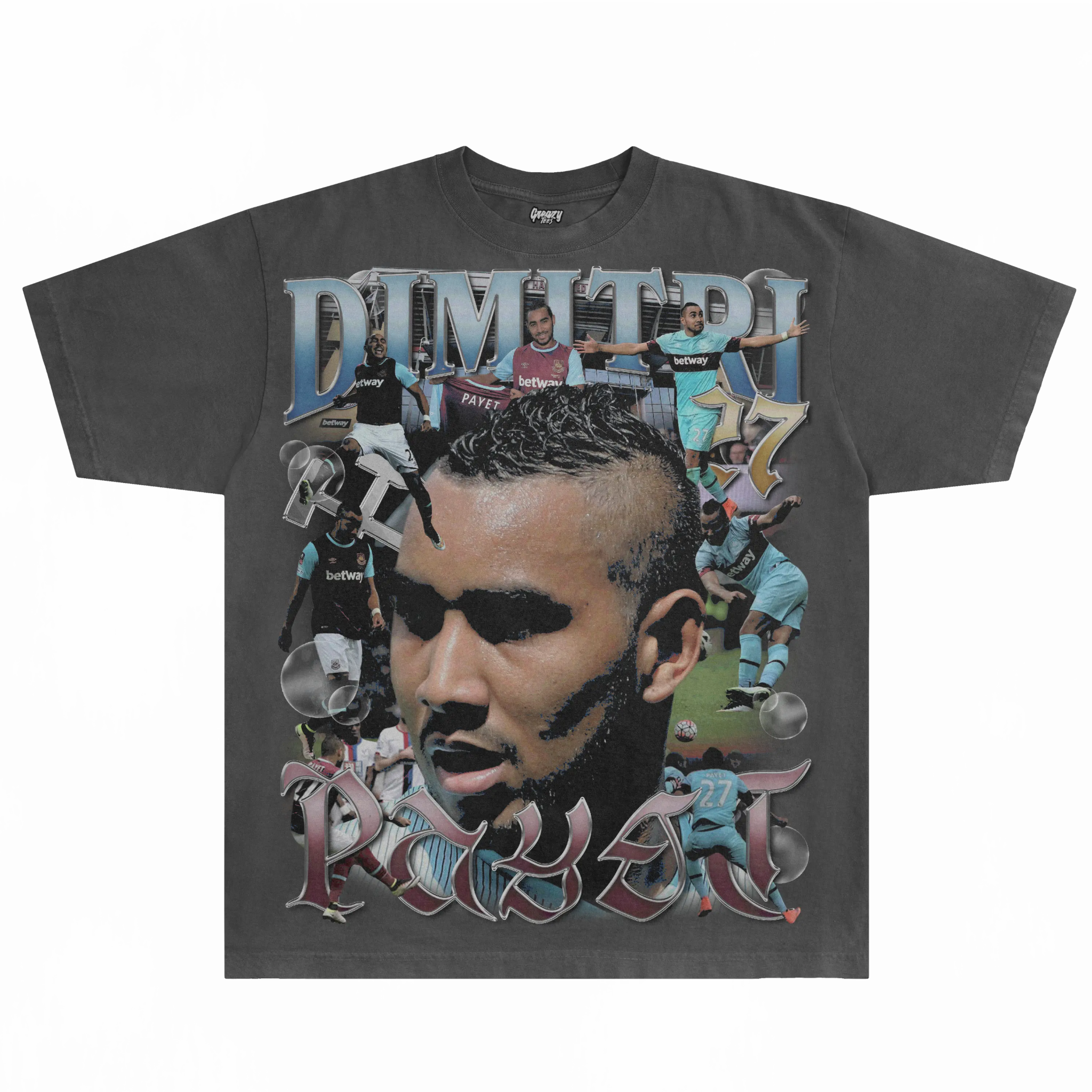 Dimitri Payet West Ham Classics Tee - Greazy Tees