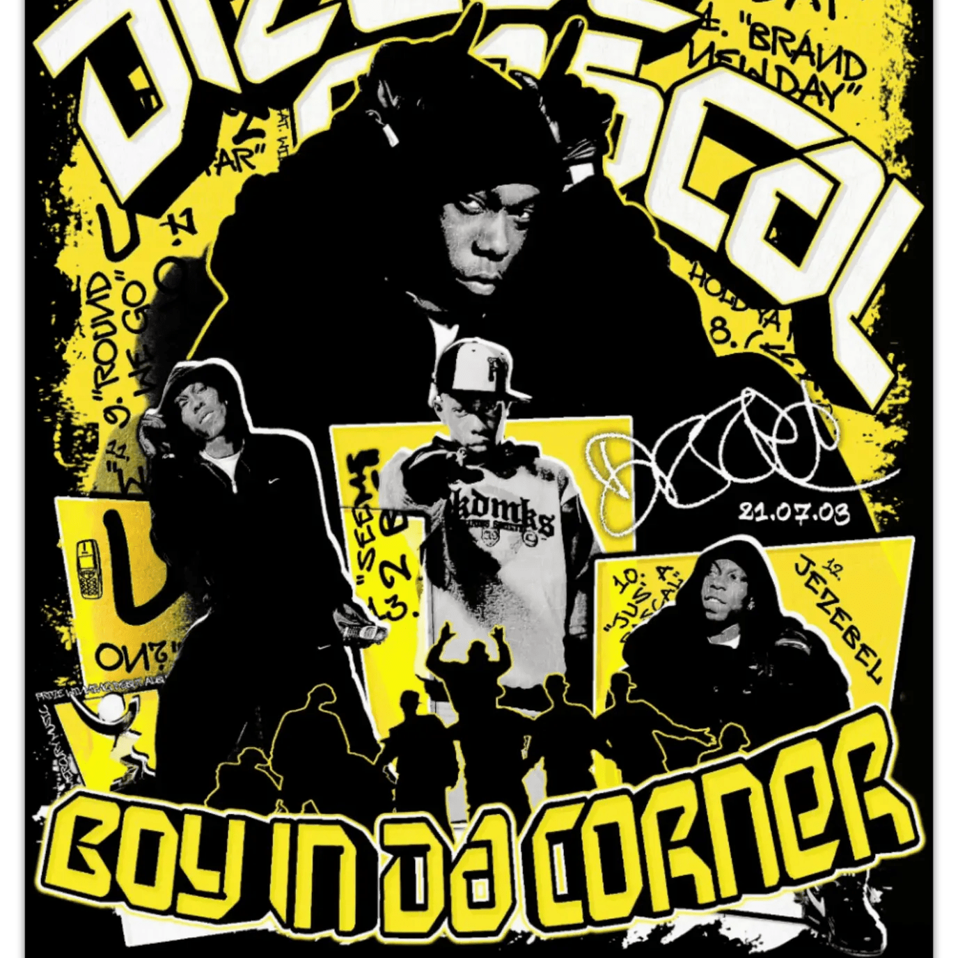 Dizzee Rascal Boy In Da Corner Poster Print - Greazy Tees