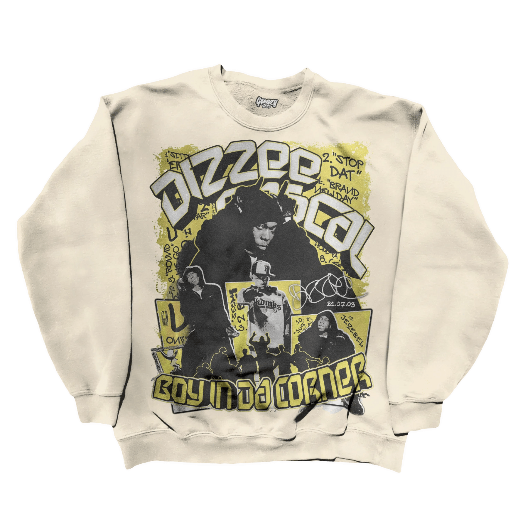 Dizzee Rascal Boy In Da Corner Sweatshirt - Greazy Tees