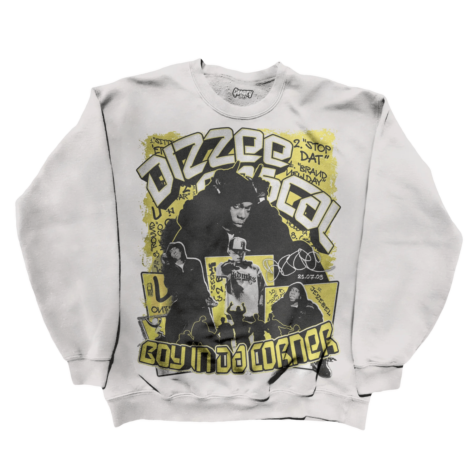 Dizzee Rascal Boy In Da Corner Sweatshirt - Greazy Tees