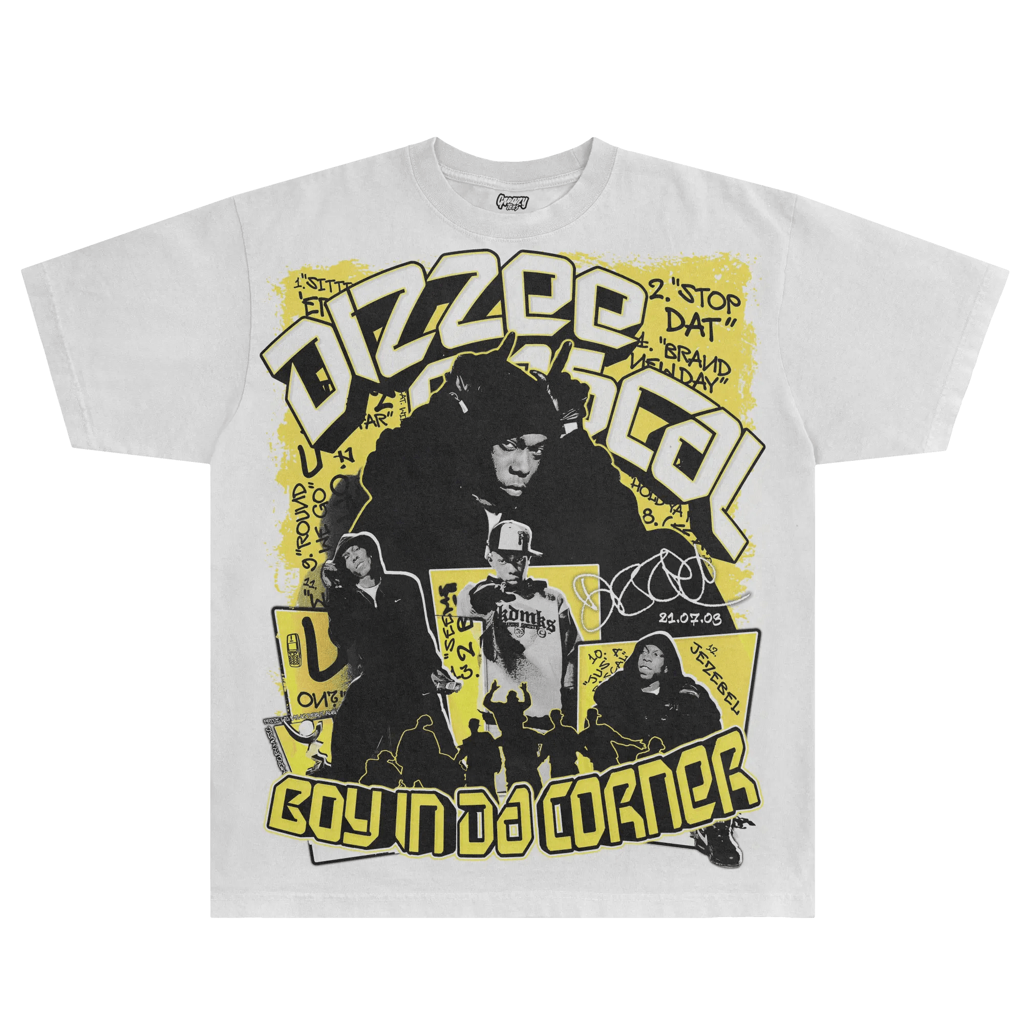 Dizzee Rascal Boy In Da Corner Tee - Greazy Tees