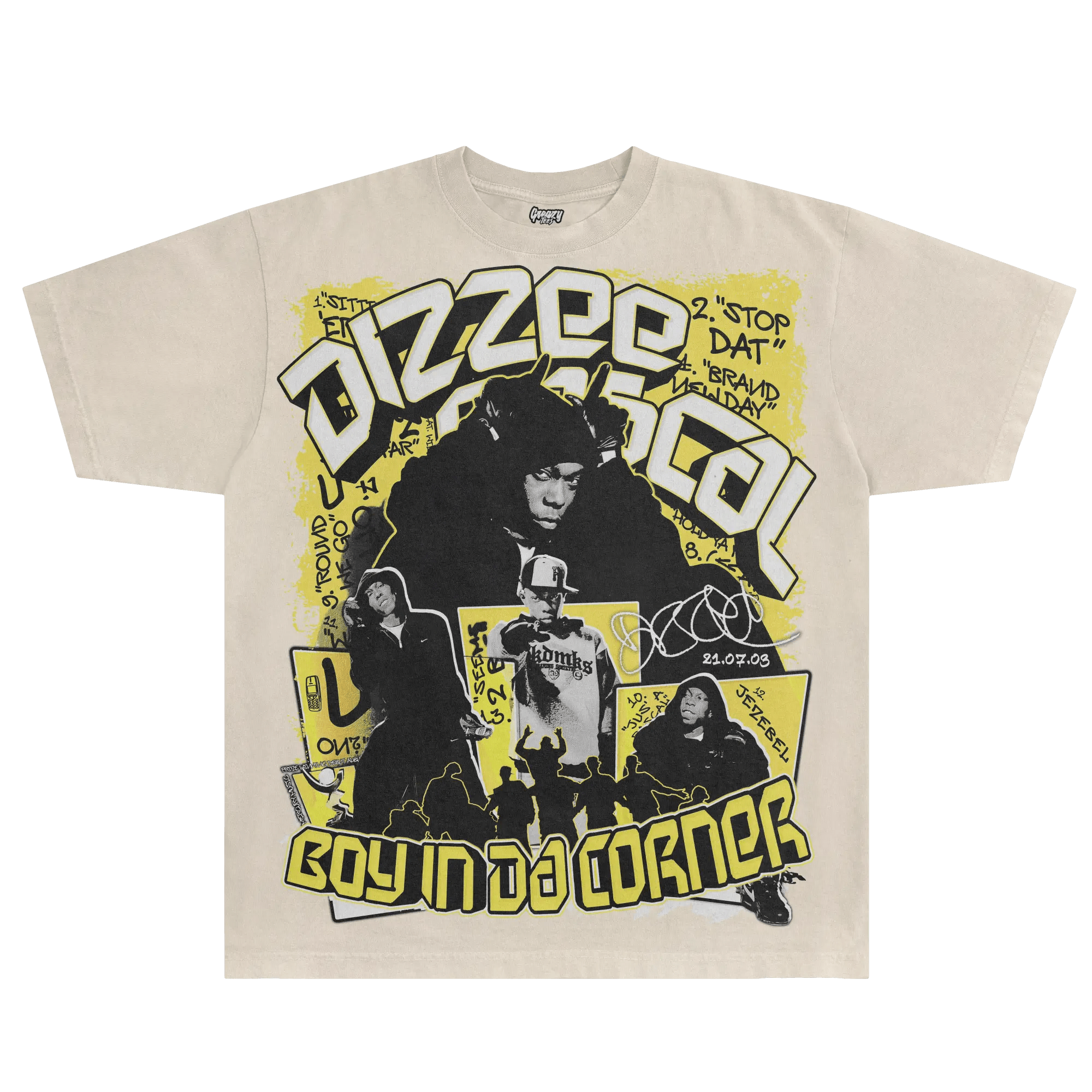 Dizzee Rascal Boy In Da Corner Tee - Greazy Tees