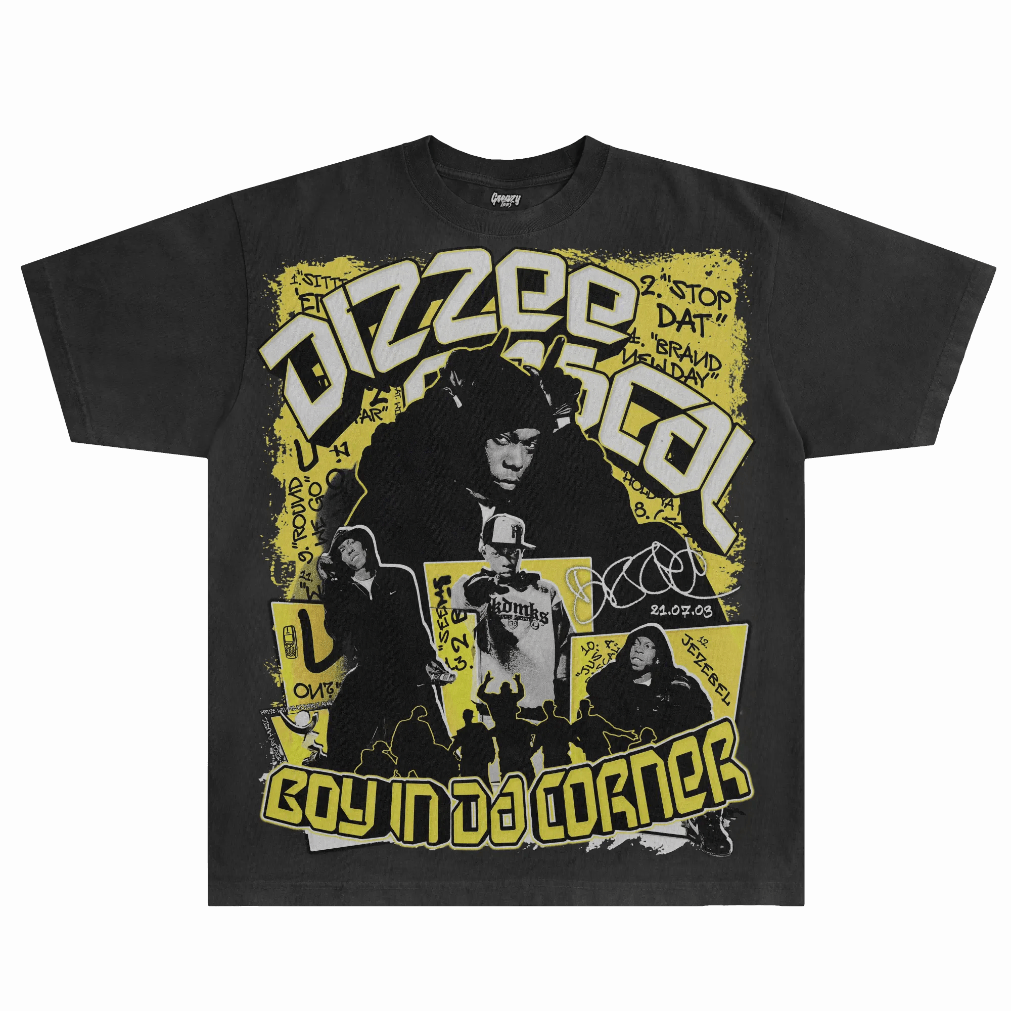 Dizzee Rascal Boy In Da Corner Tee - Greazy Tees