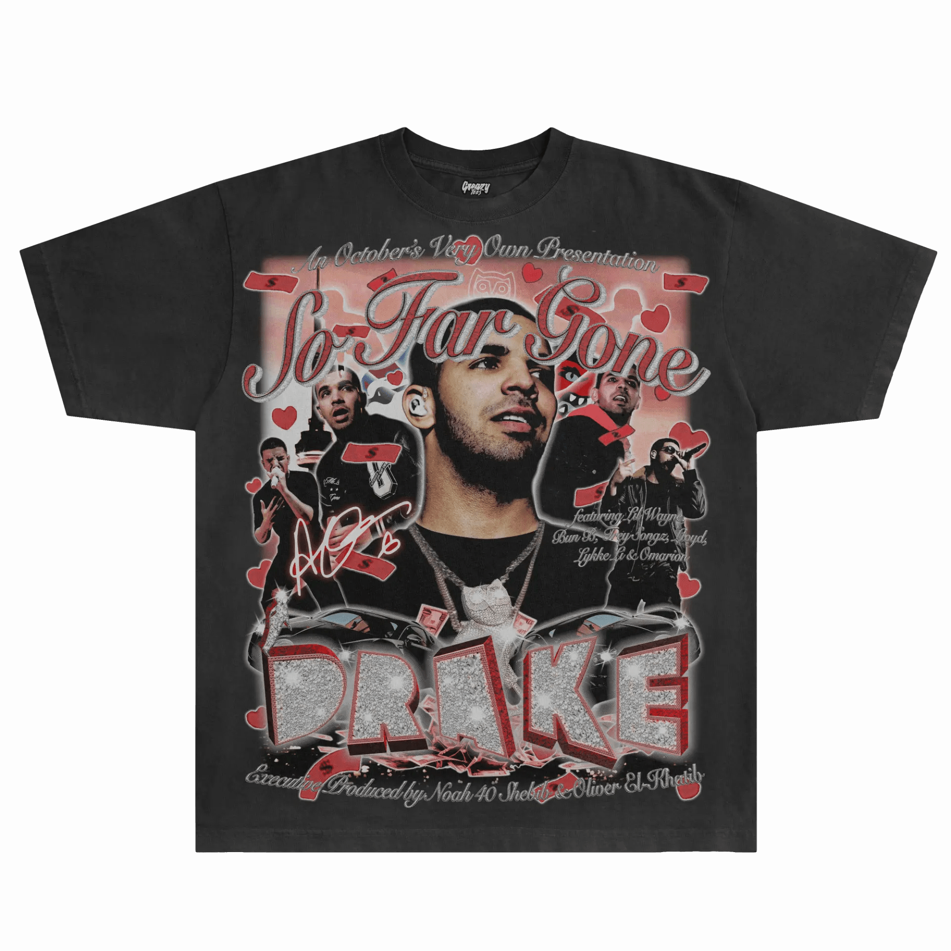 Drake So Far Gone Tee - Greazy Tees