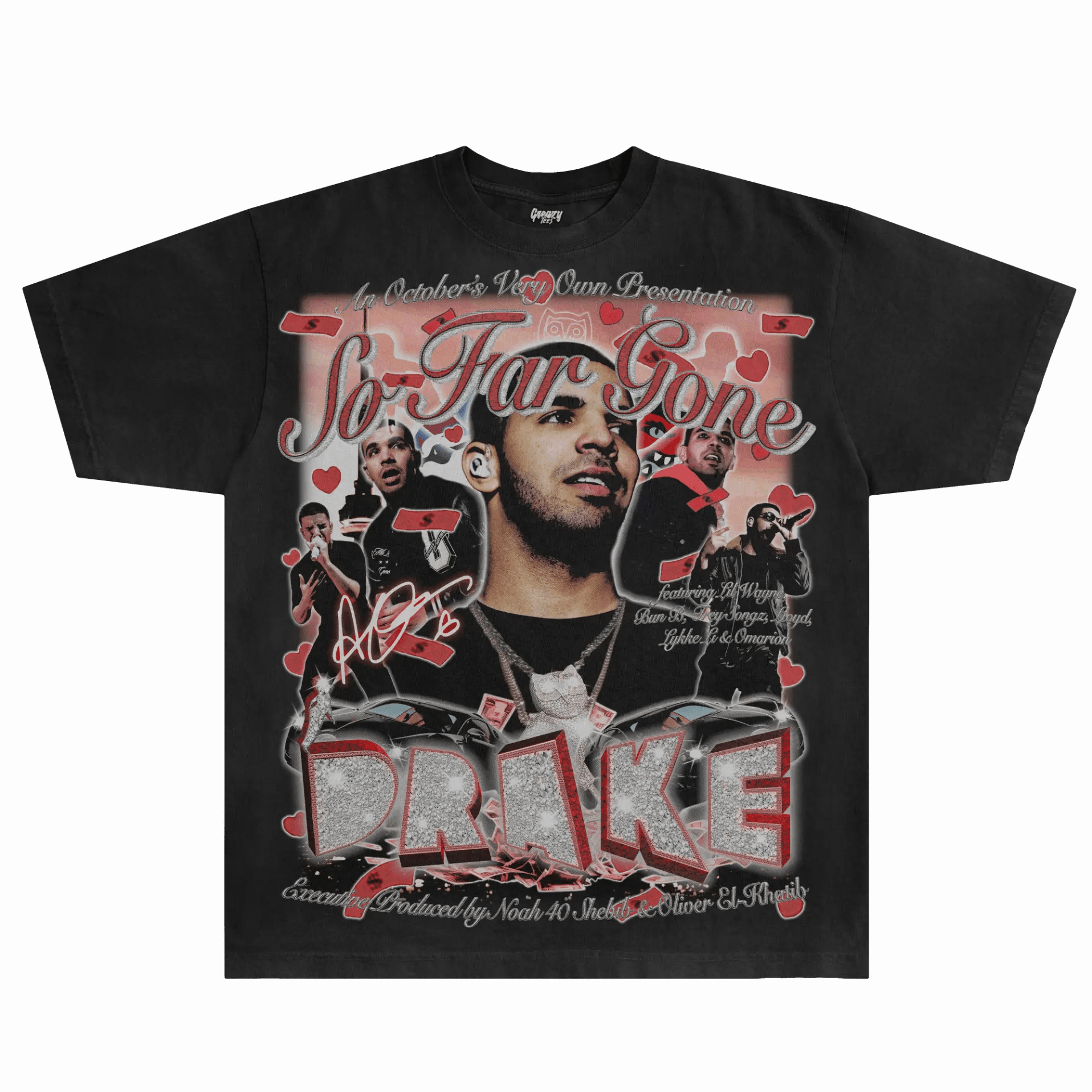 Drake So Far Gone Tee - Greazy Tees