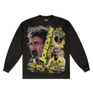 Eddie Jordan Long Sleeved Tee - Greazy Tees