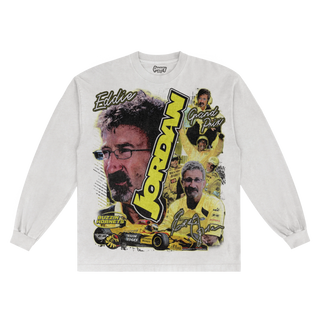 Eddie Jordan Long Sleeved Tee - Greazy Tees