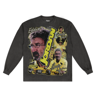 Eddie Jordan Long Sleeved Tee - Greazy Tees