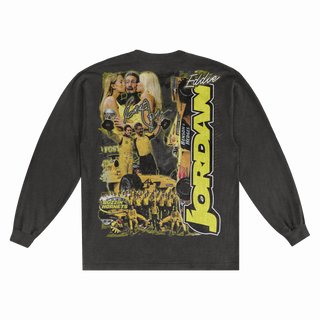 Eddie Jordan Long Sleeved Tee - Greazy Tees