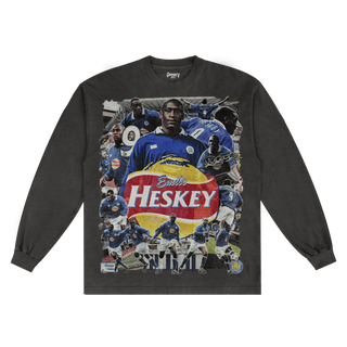 Emile Heskey Leicester City Long Sleeved Tee - Greazy Tees