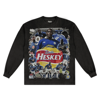 Emile Heskey Leicester City Long Sleeved Tee - Greazy Tees