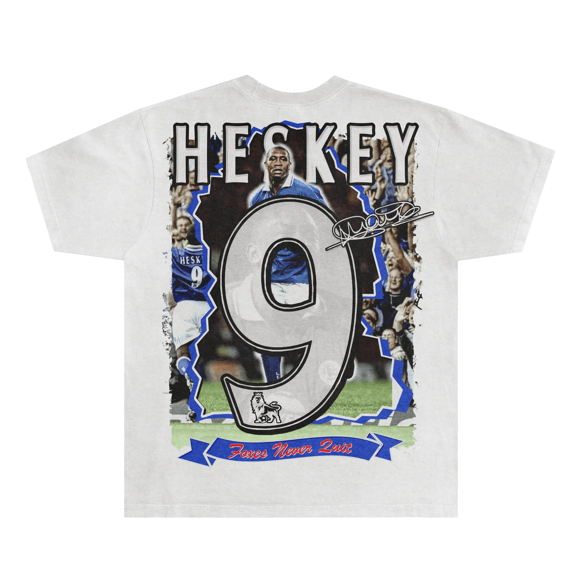 Emile Heskey Leicester City Tee - Greazy Tees
