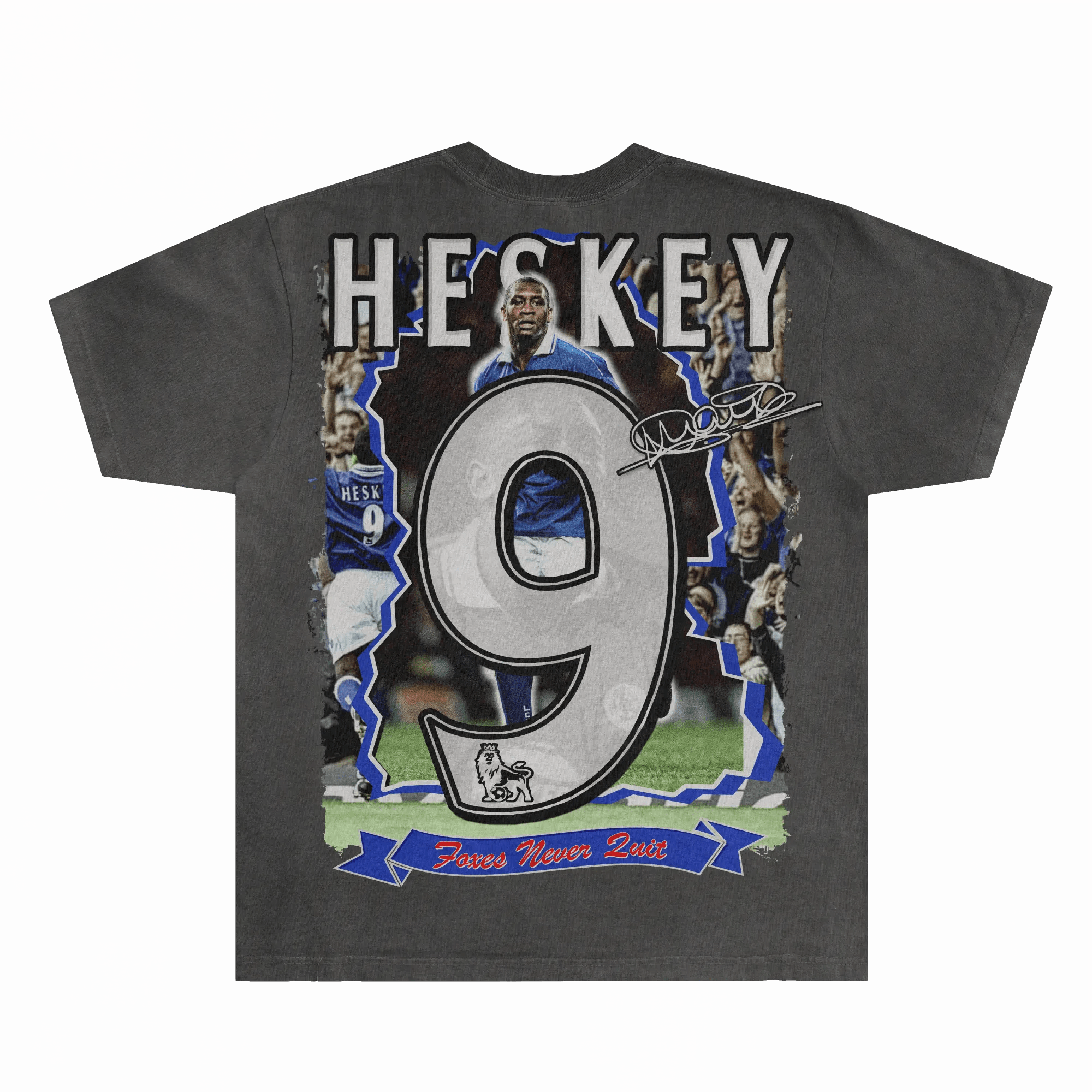 Emile Heskey Leicester City Tee - Greazy Tees