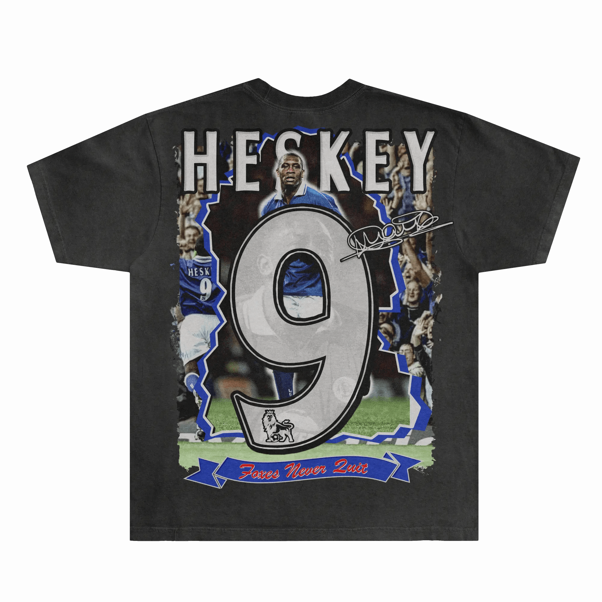 Emile Heskey Leicester City Tee - Greazy Tees