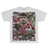 Eric Cantona Manchester United Tee - Greazy Tees