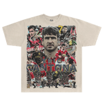 Eric Cantona Manchester United Tee - Greazy Tees