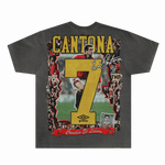 Eric Cantona Manchester United Tee - Greazy Tees