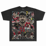 Eric Cantona Manchester United Tee - Greazy Tees