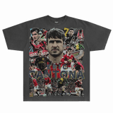 Eric Cantona Manchester United Tee - Greazy Tees