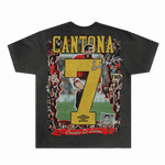 Eric Cantona Manchester United Tee - Greazy Tees