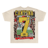 Eric Cantona Manchester United Tee - Greazy Tees