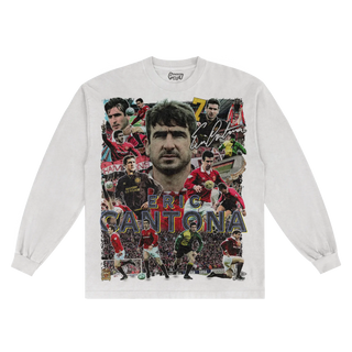 Eric Cantona Manchester United Long Sleeved Tee