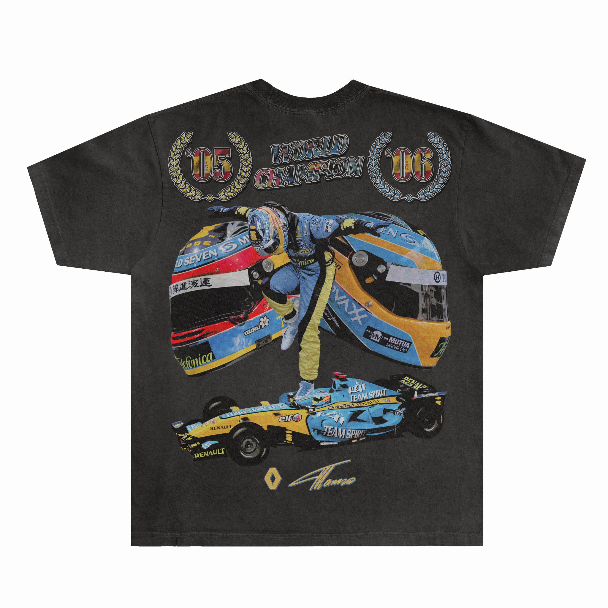 Fernando Alonso Tee - Greazy Tees