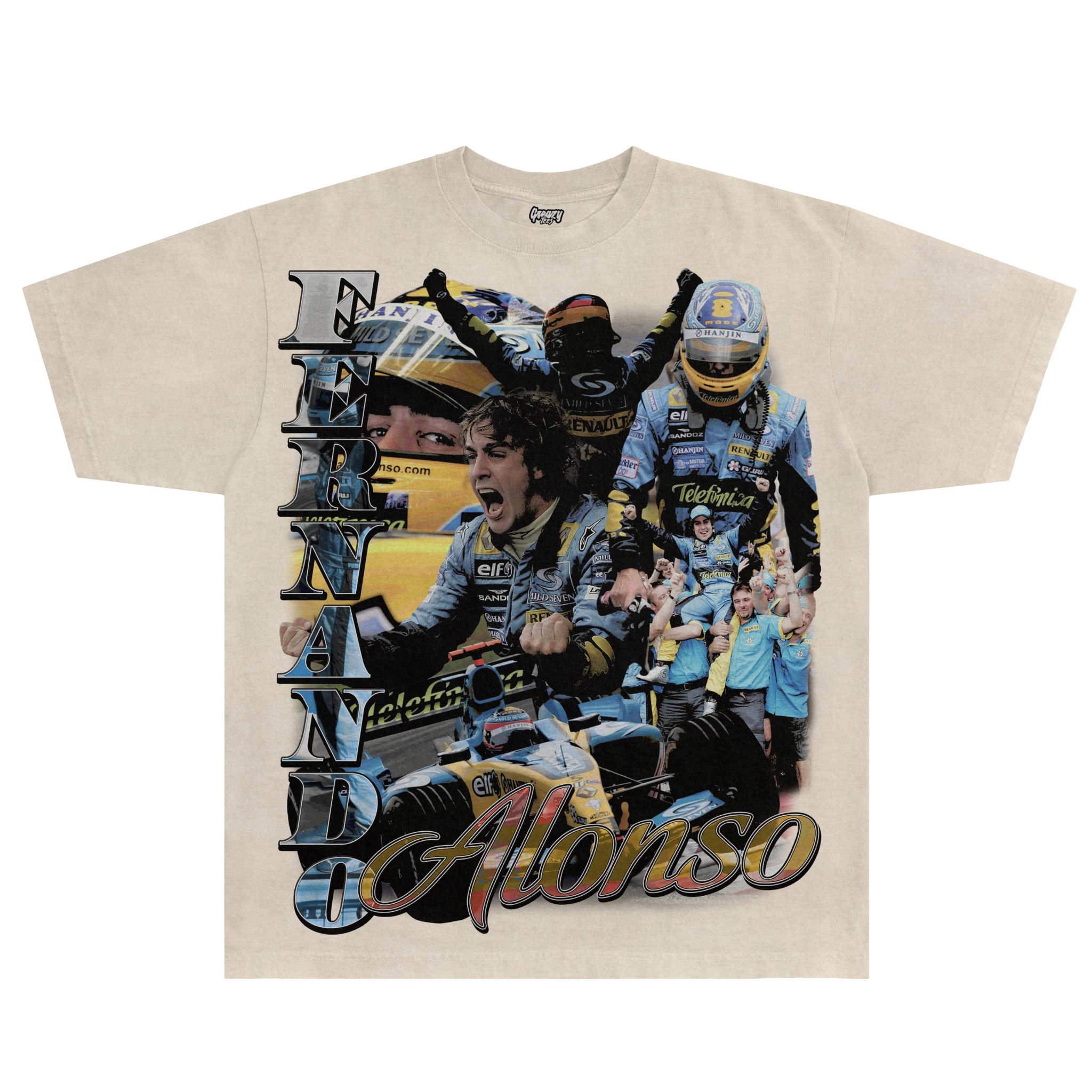 Fernando Alonso Tee - Greazy Tees