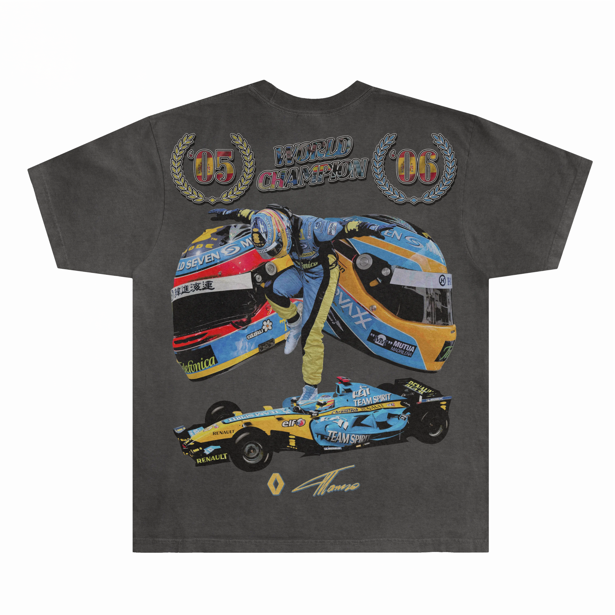 Fernando Alonso Tee - Greazy Tees