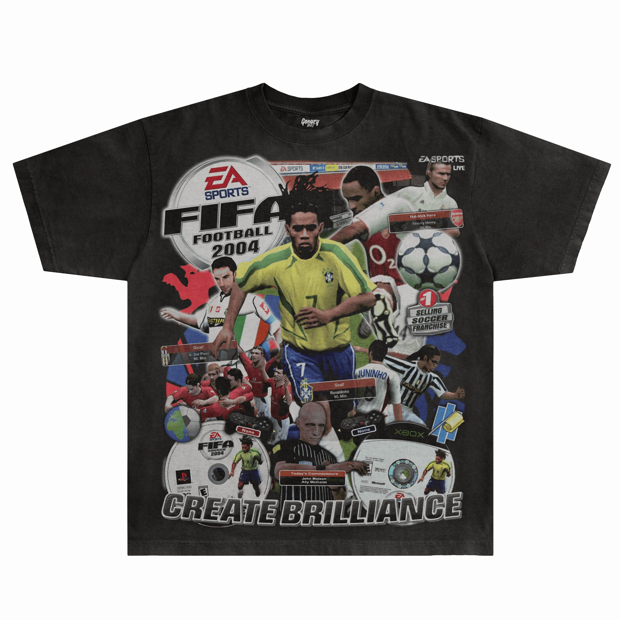 FIFA 2004 Tee - Greazy Tees
