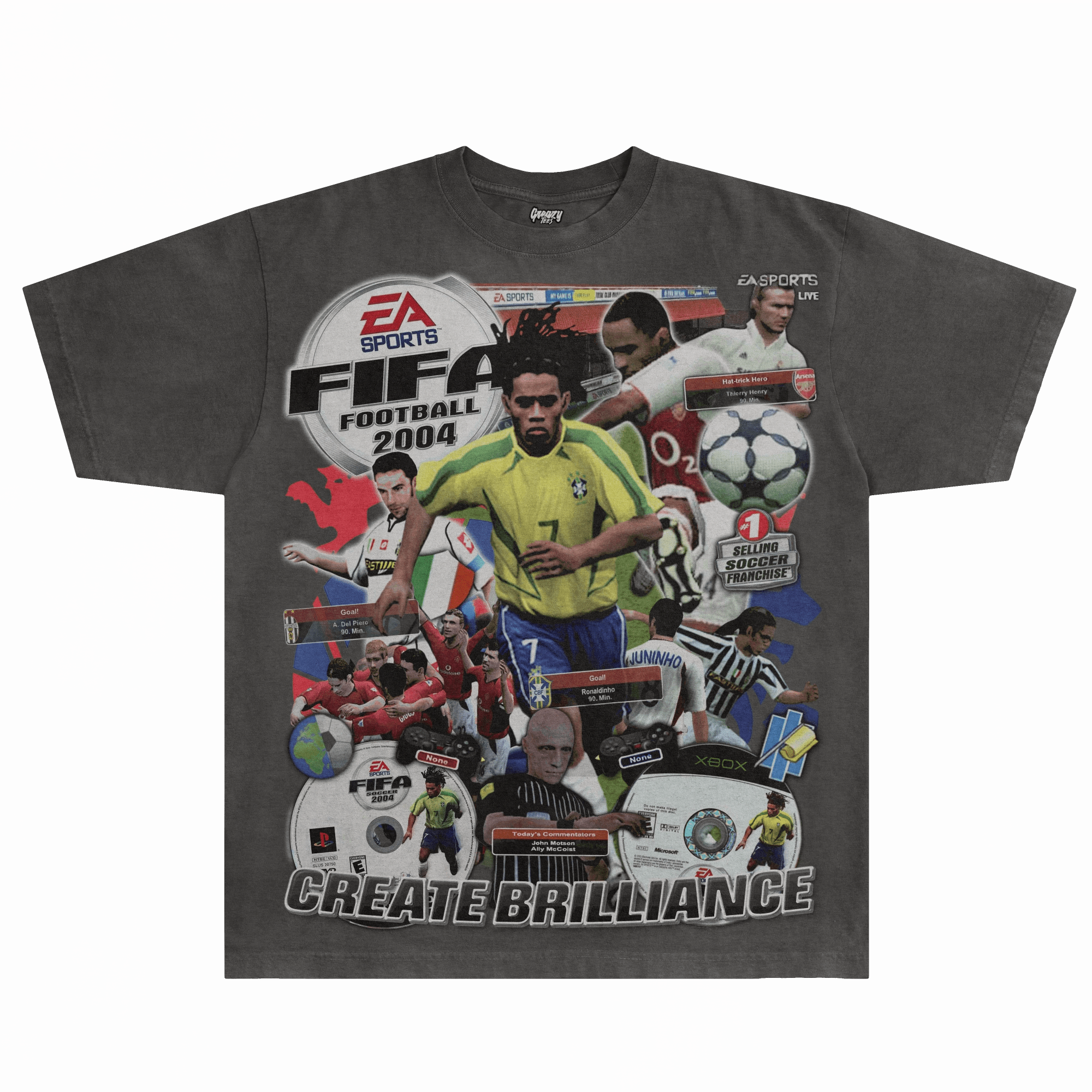 FIFA 2004 Tee - Greazy Tees