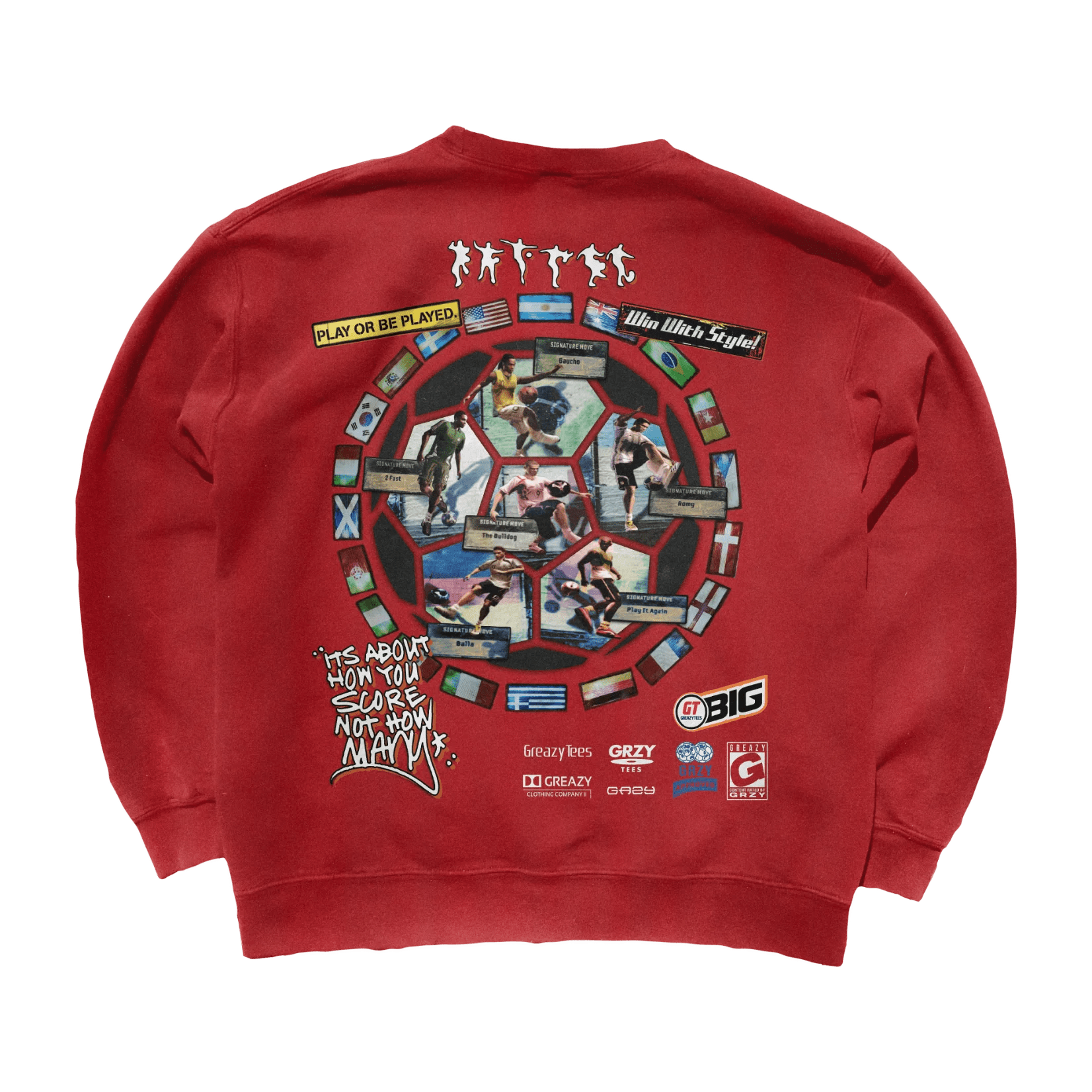 FIFA Street Sweatshirt - Greazy Tees