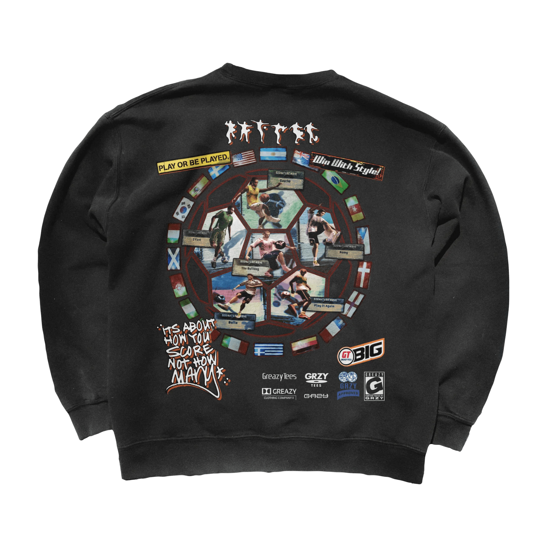 FIFA Street Sweatshirt - Greazy Tees