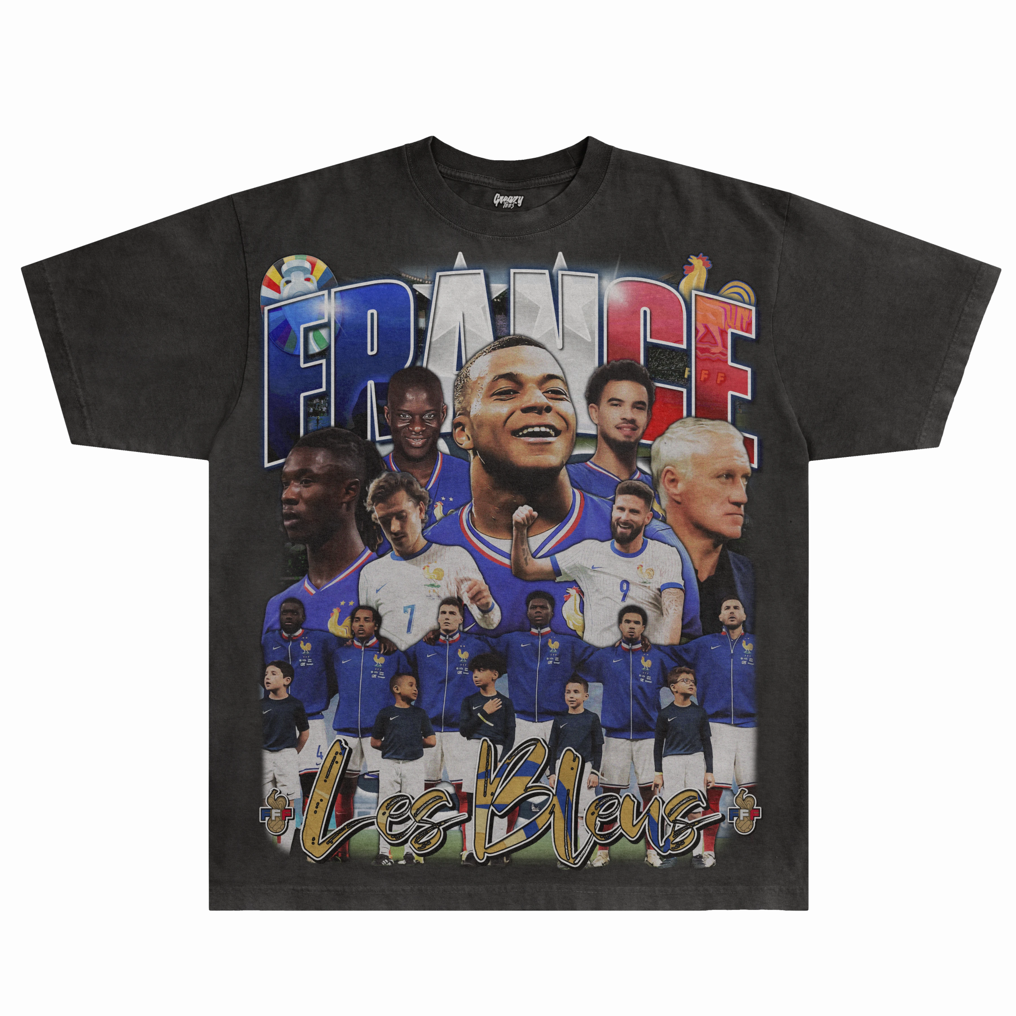 France Euro '24 Tee - Greazy Tees
