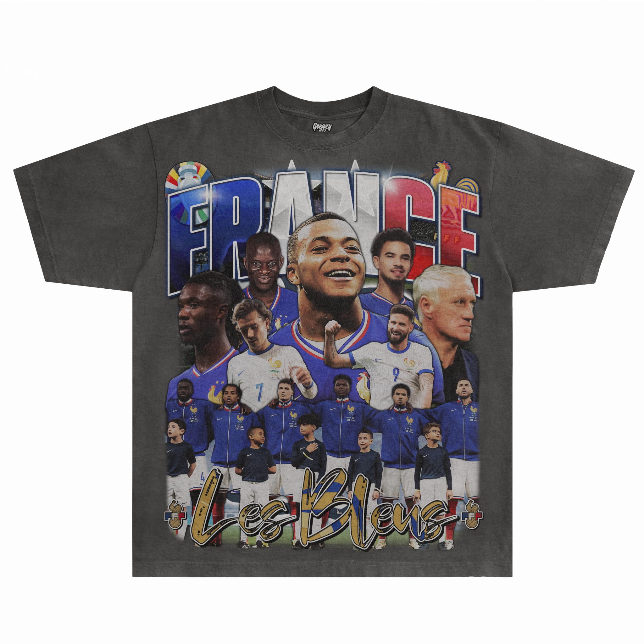 France Euro '24 Tee - Greazy Tees