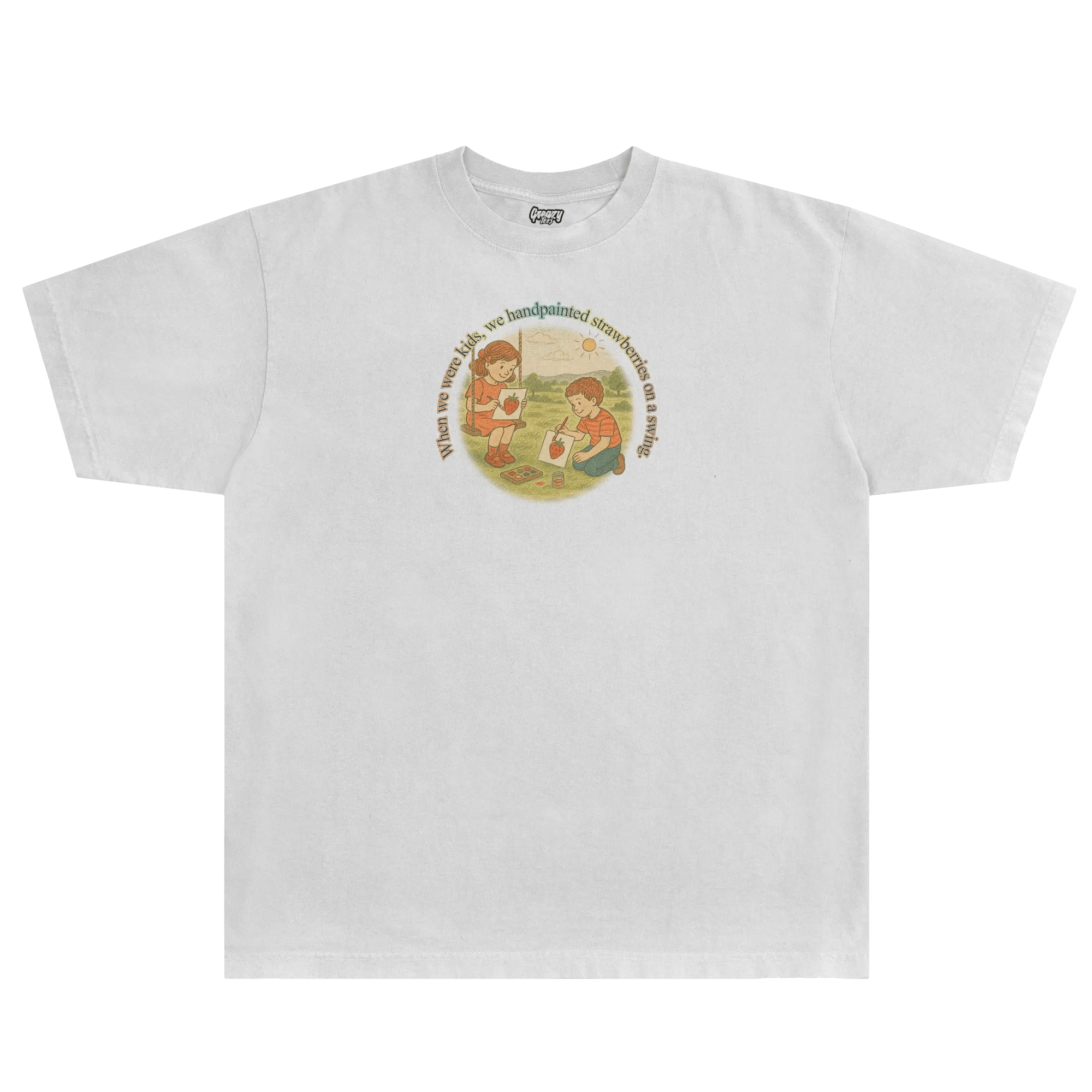 Frank Ocean Strawberry Swing Tee - Greazy Tees