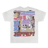 Frank Ocean White Ferrari Tee - Greazy Tees
