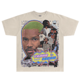 Frank Ocean White Ferrari Tee - Greazy Tees