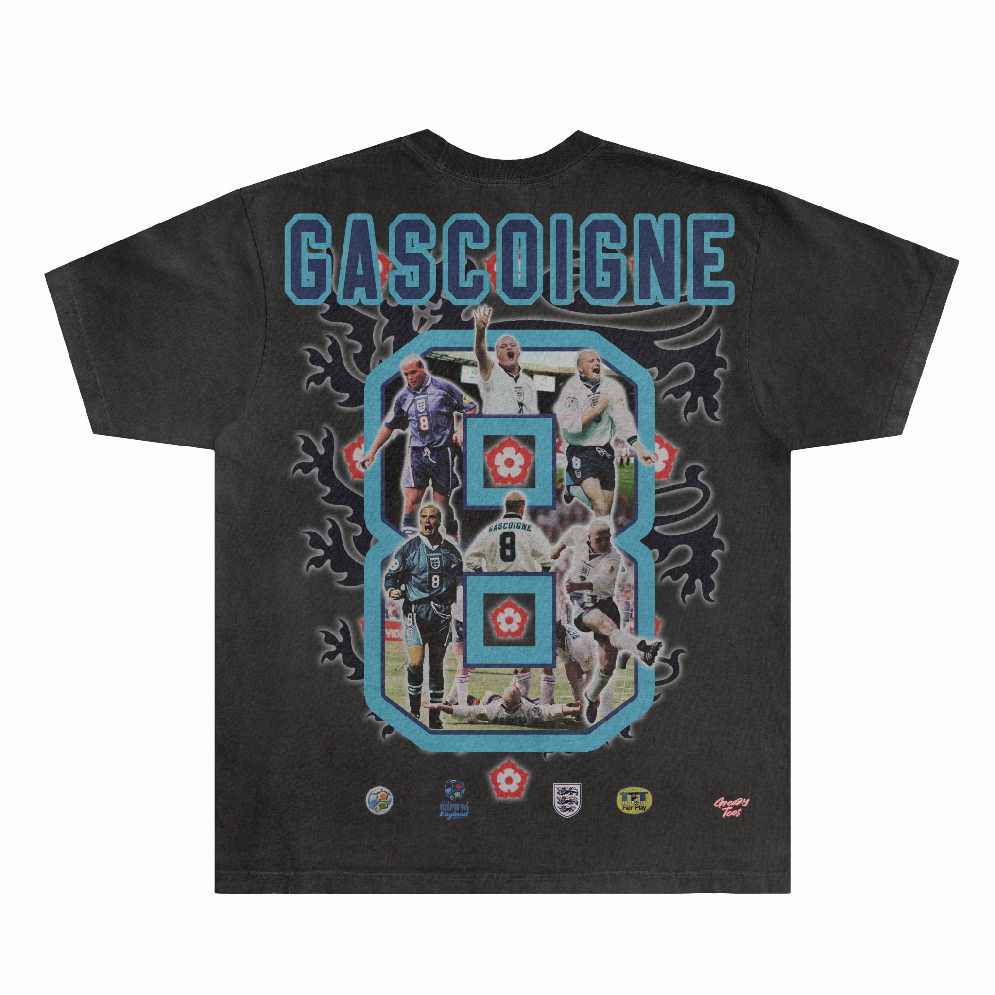 Gazza '96 Tee - Greazy Tees