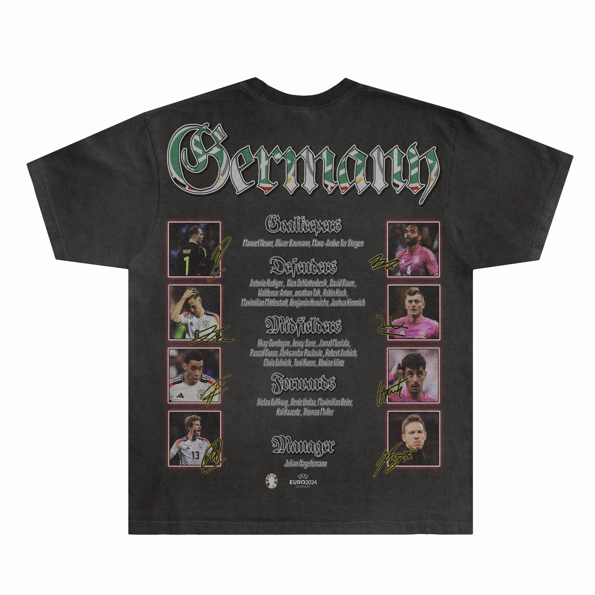 Germany Euro '24 Tee - Greazy Tees