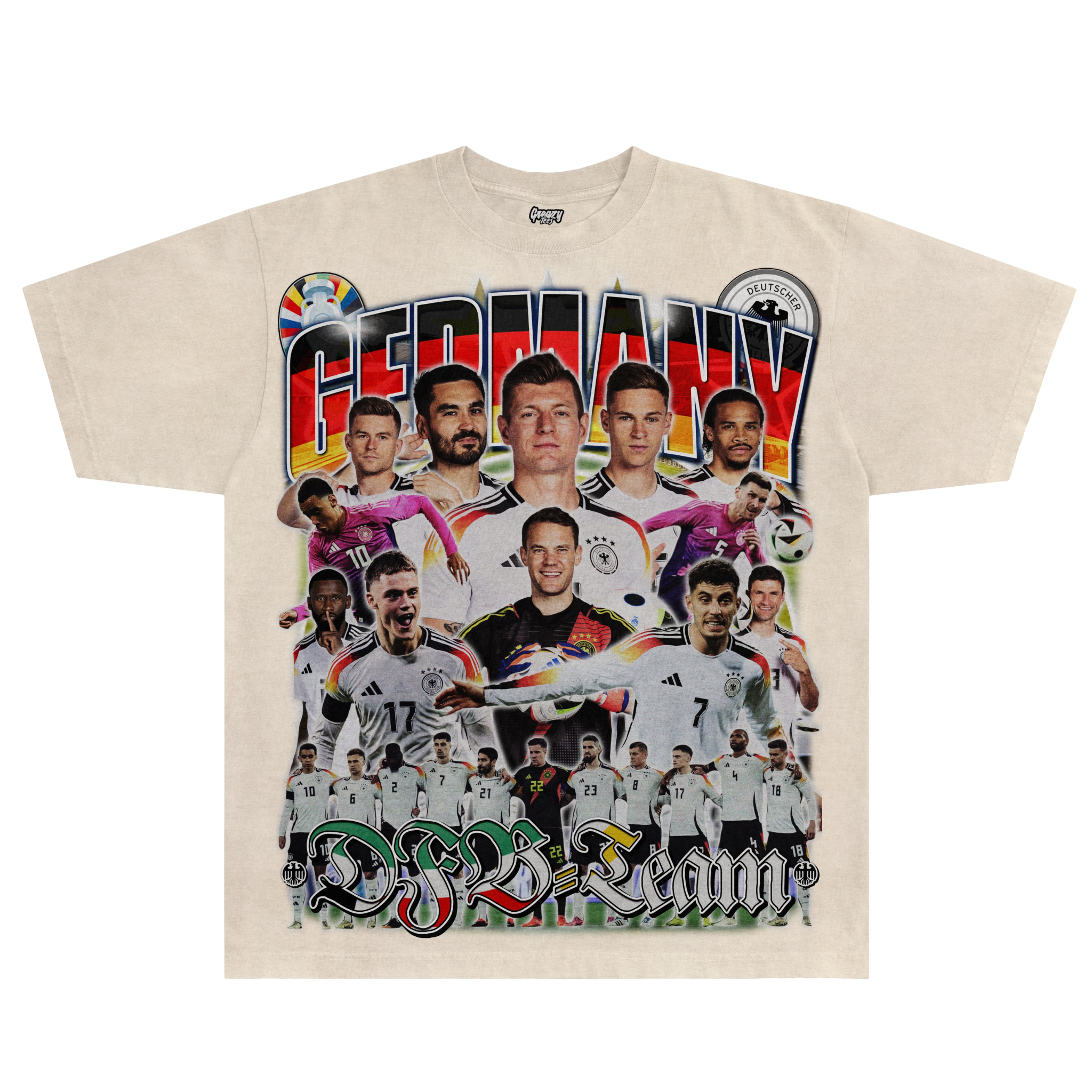 Germany Euro '24 Tee - Greazy Tees