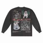 Get Out Long Sleeved Tee - Greazy Tees