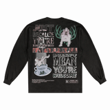 Get Out Long Sleeved Tee - Greazy Tees