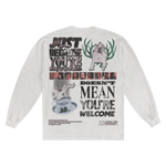 Get Out Long Sleeved Tee - Greazy Tees