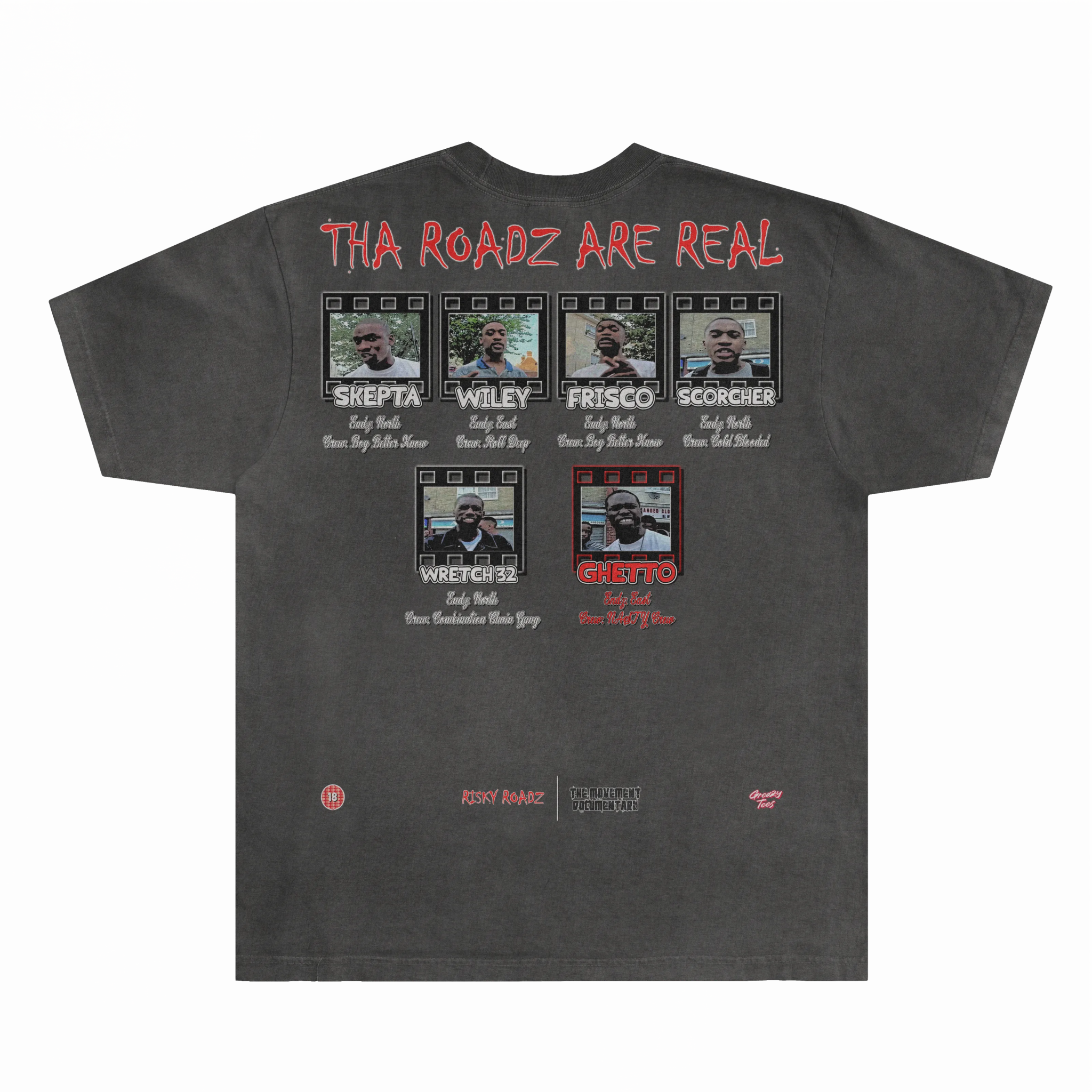 Ghetto Risky Roadz Tee - Greazy Tees