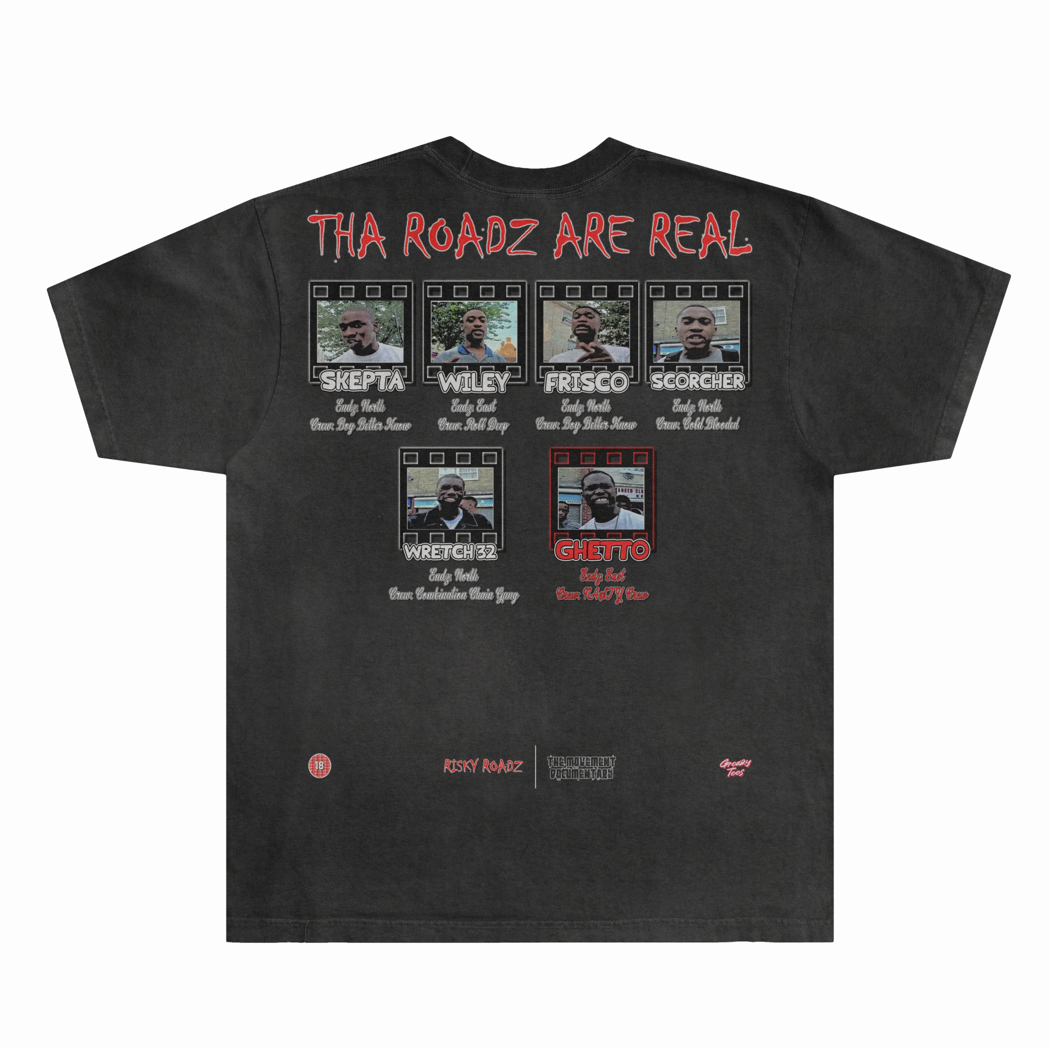 Ghetto Risky Roadz Tee - Greazy Tees